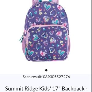 Kids' Purple Heart Backpack